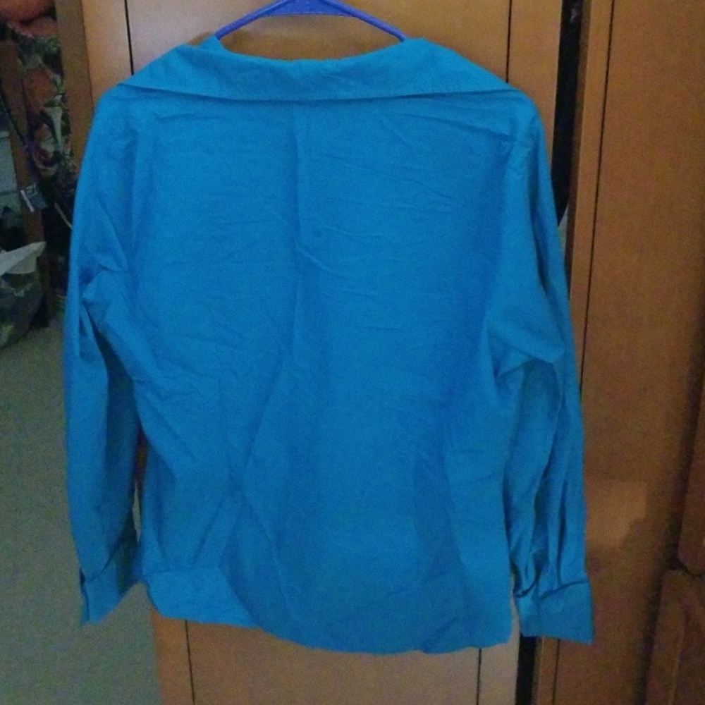 Cerulean Collared Button Down - Picture 2 of 2